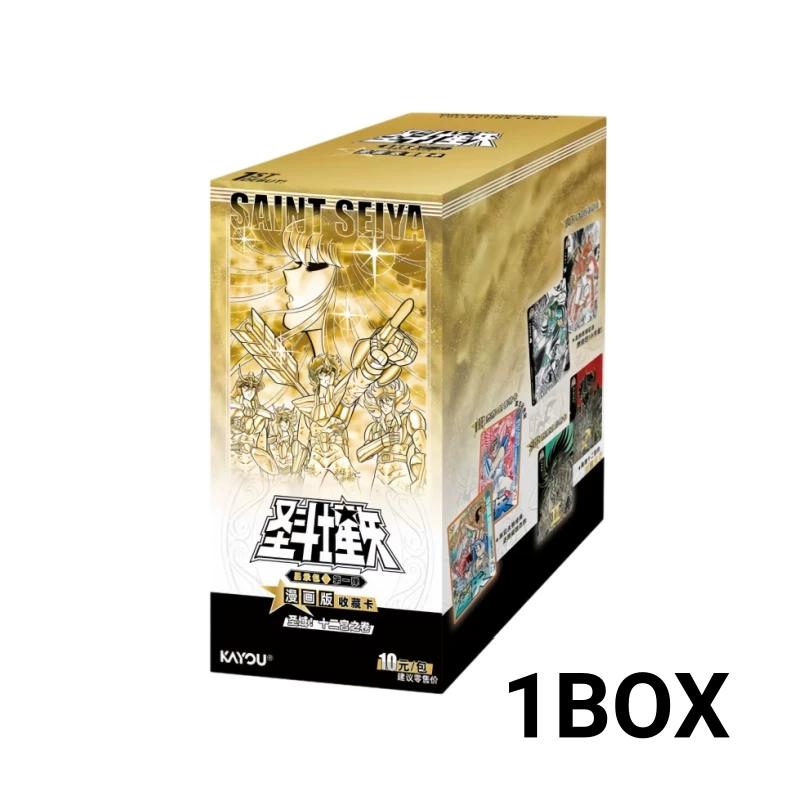New Saint Seiya Collectible Card Box Cloth Awakening Manga Edition Star Pack Japanese Anime Rare Collection Cards