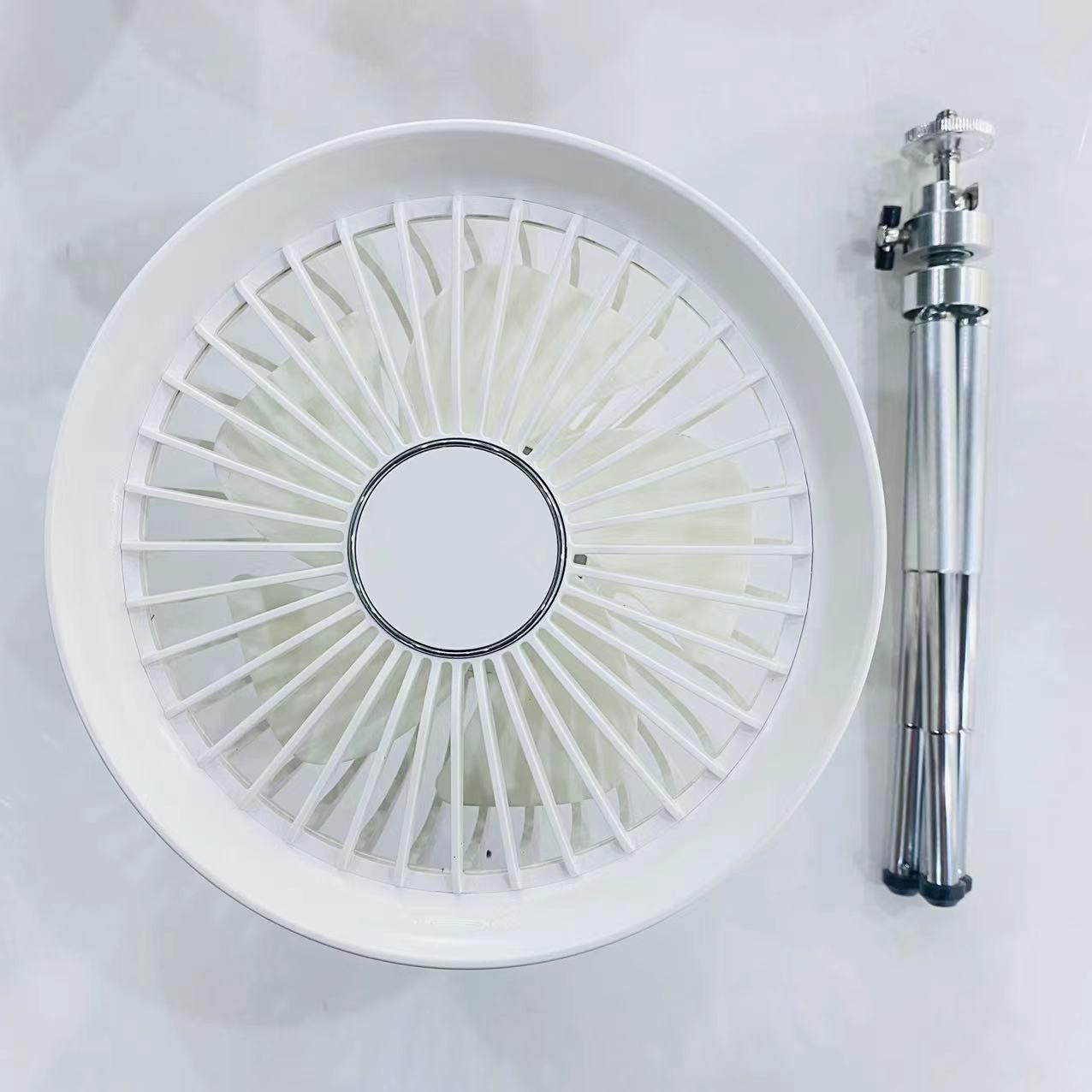 

Портативный скоростной вентилятор охлаждения, летний беспроводной, заряжаемый, офисный, настольный, уличный, многофункциональный, штативный, потолочный вентилятор для кемпинга