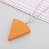 7Pcs Fun Pizza Pendant Necklace/Keychain Accessory for Daily Wear Dates Parties