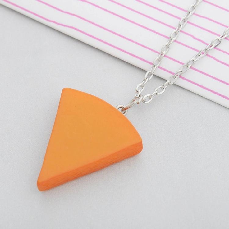 7Pcs Fun Pizza Pendant Necklace/Keychain Accessory for Daily Wear Dates Parties