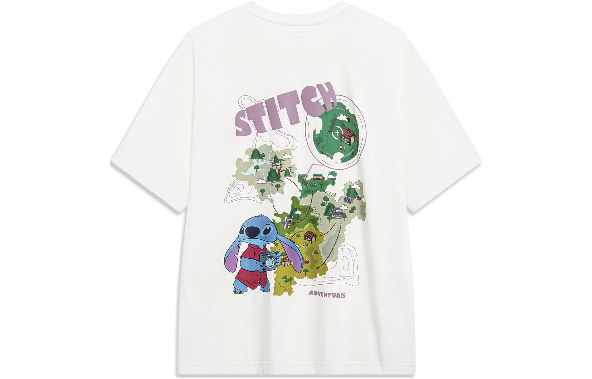Li Ning Disney T Shirt Unisex Ivory AHST493-1 XXL