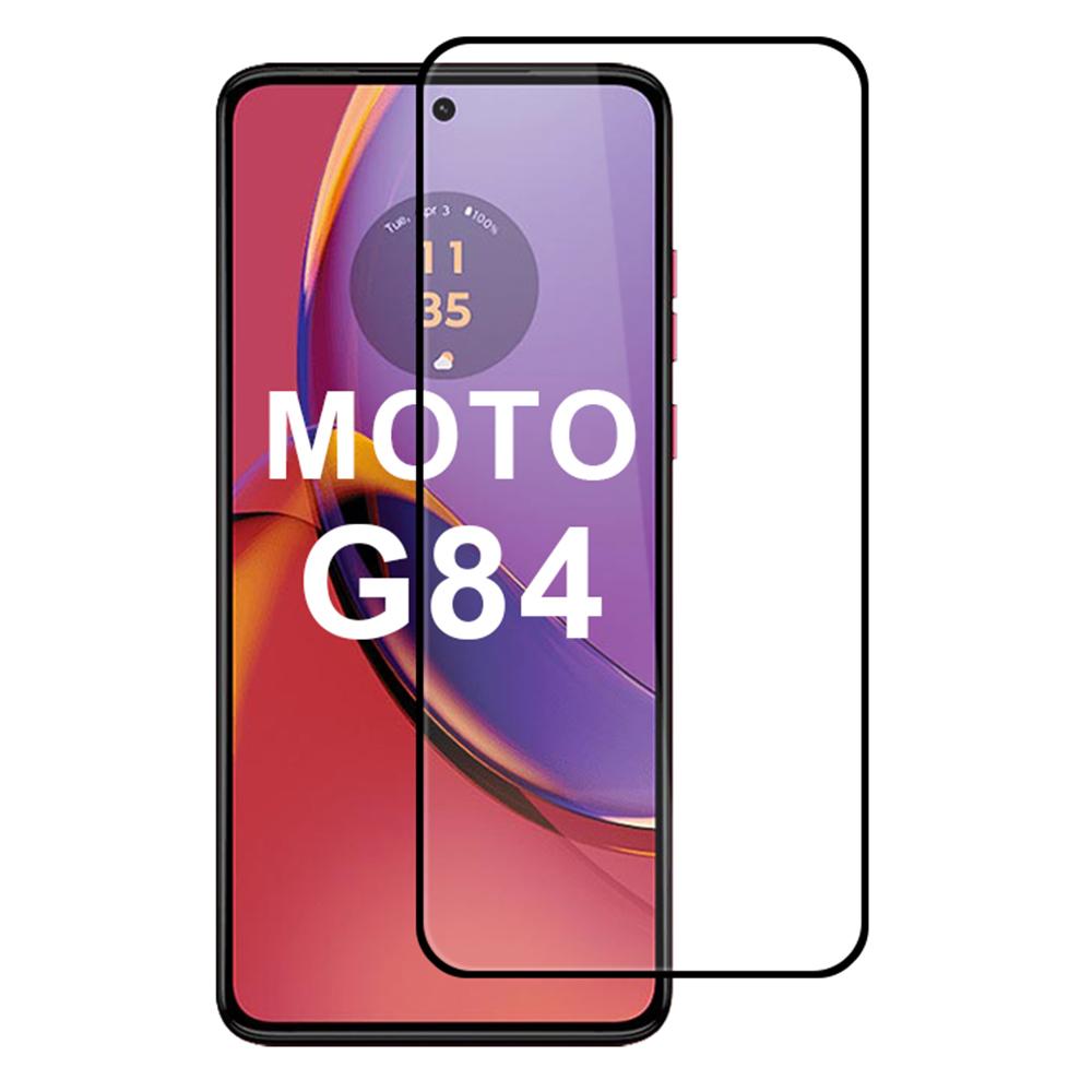 

Захисна плівка для екрана Motorola Moto G84 5G 2.5D із шовковим друком, захист від відбитків пальців, повне покриття Type A
