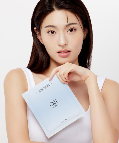 Wonryogongbang Azulene Soothing Collagen Hydrogel Mask 42g (5ea)