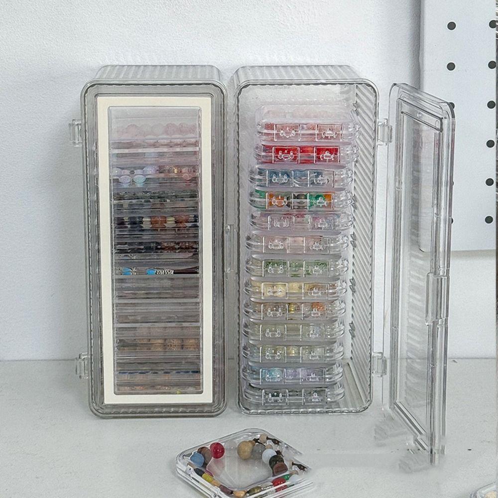 Transparent Coffee Capsule Storage Box Acrylic Dolls Clothes Storage Rack  Kitchen