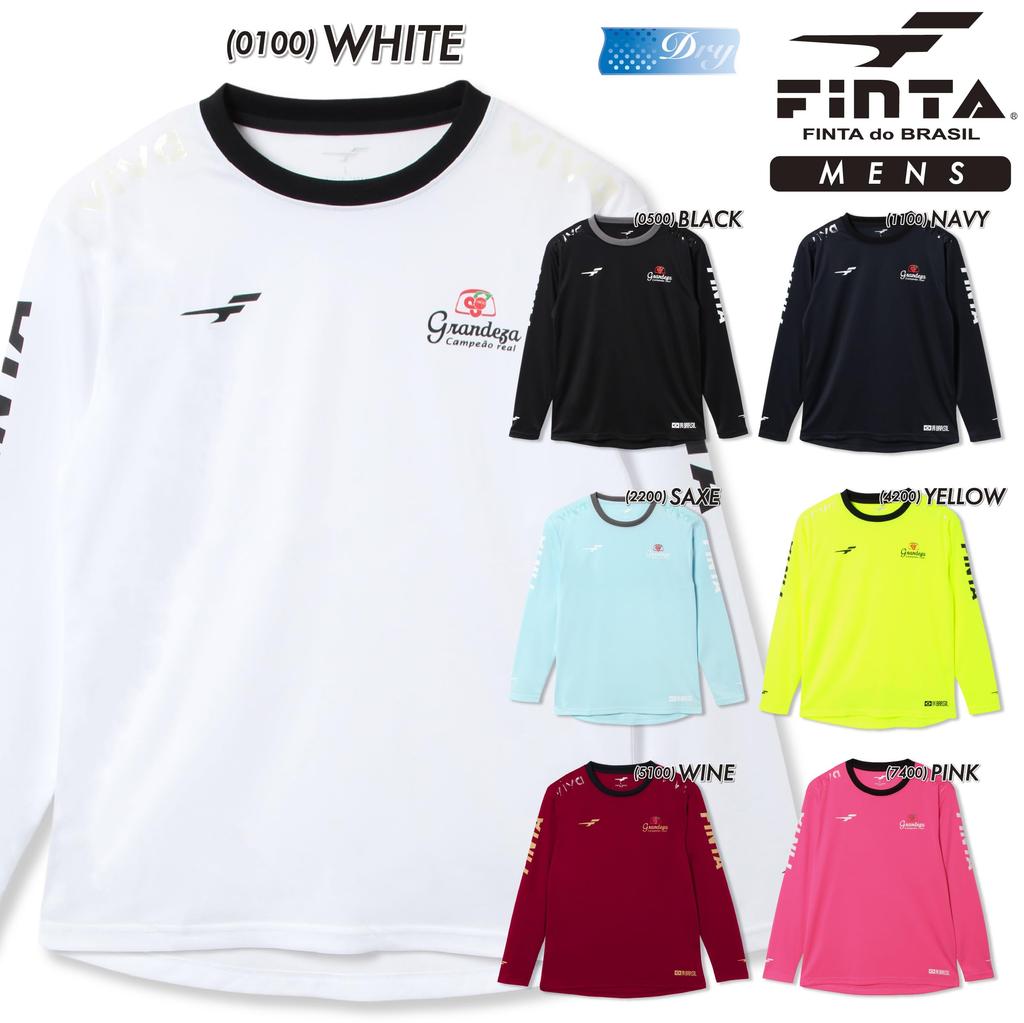 FINTA Long Sleeve Practice Shirt for Soccer and Size Flash FTE0003 Men's Futsal, M, Yellow, (4200)