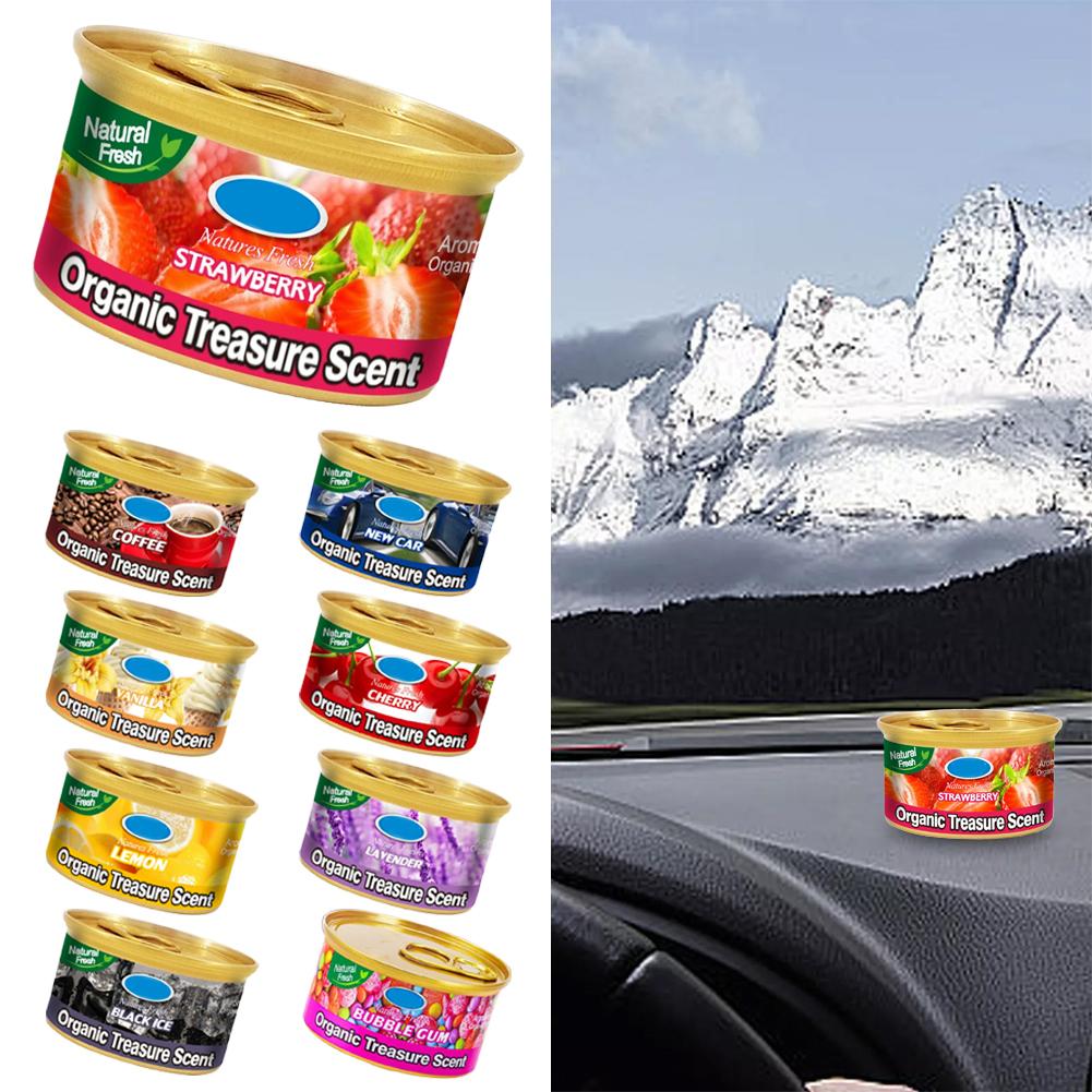 Car Air Fresheners Long-Lasting Car Flavoring Deodorizing Car Wood Block Aromatherapy Pleasant Refreshing Car Interior Supplies
