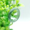 Icy Green Floating Flower Jade Ring for Men and Women - Thumb or Pinky Band