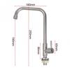 Kitchen Faucet Stainless Steel Water Purifier Save Water Silver