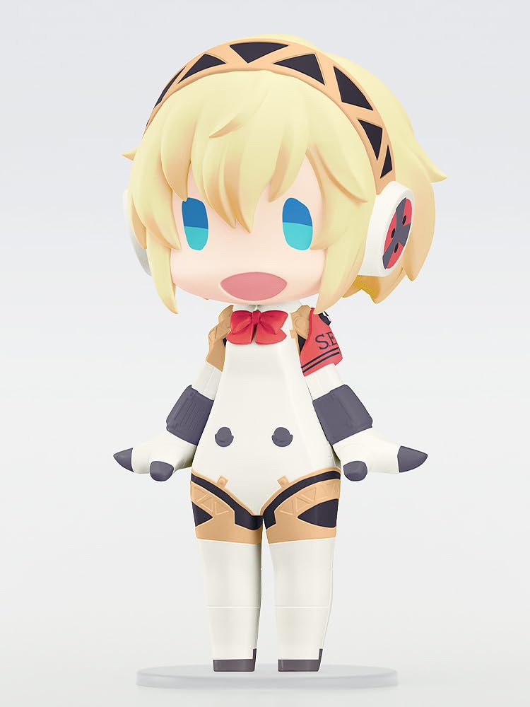 Good Smile Company GOOD SMILE Persona 3 Reload Aigis HELLO!, Pre-painted Articulated Plastic Figure, Non-scale