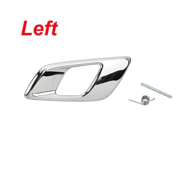 Car Door Inner Handle Silver and Chrome For Ford Pickup Ranger Mazda Bt50 2012- Everest 2015- Car Interior Accessories