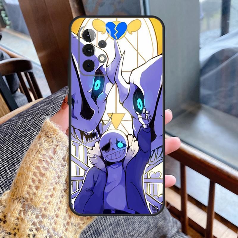 Game Undertale Sans Case For Samsung Galaxy A55 A35 A15 A56 A36 A26 A16 A06 A54 A34 A14 A13 A53 A12 A22 A32 A52