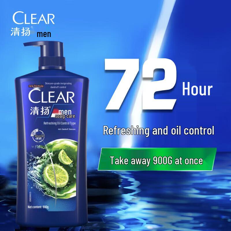 Clear Men Refreshing Anti-Dandruff Shampoo with Menthol