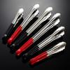 304 Stainless Steel Anti-Scald Silicone Food Tongs for Barbecue, Grilled Meat, Bread, and Baking