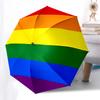 1 Stück Regenbogenflagge Auto-Regenschirm Langlebiger Eisenrahmen & Kunststoffgriff, Geschenk für Männer & Frauen, Stabile Konstruktion y250905183