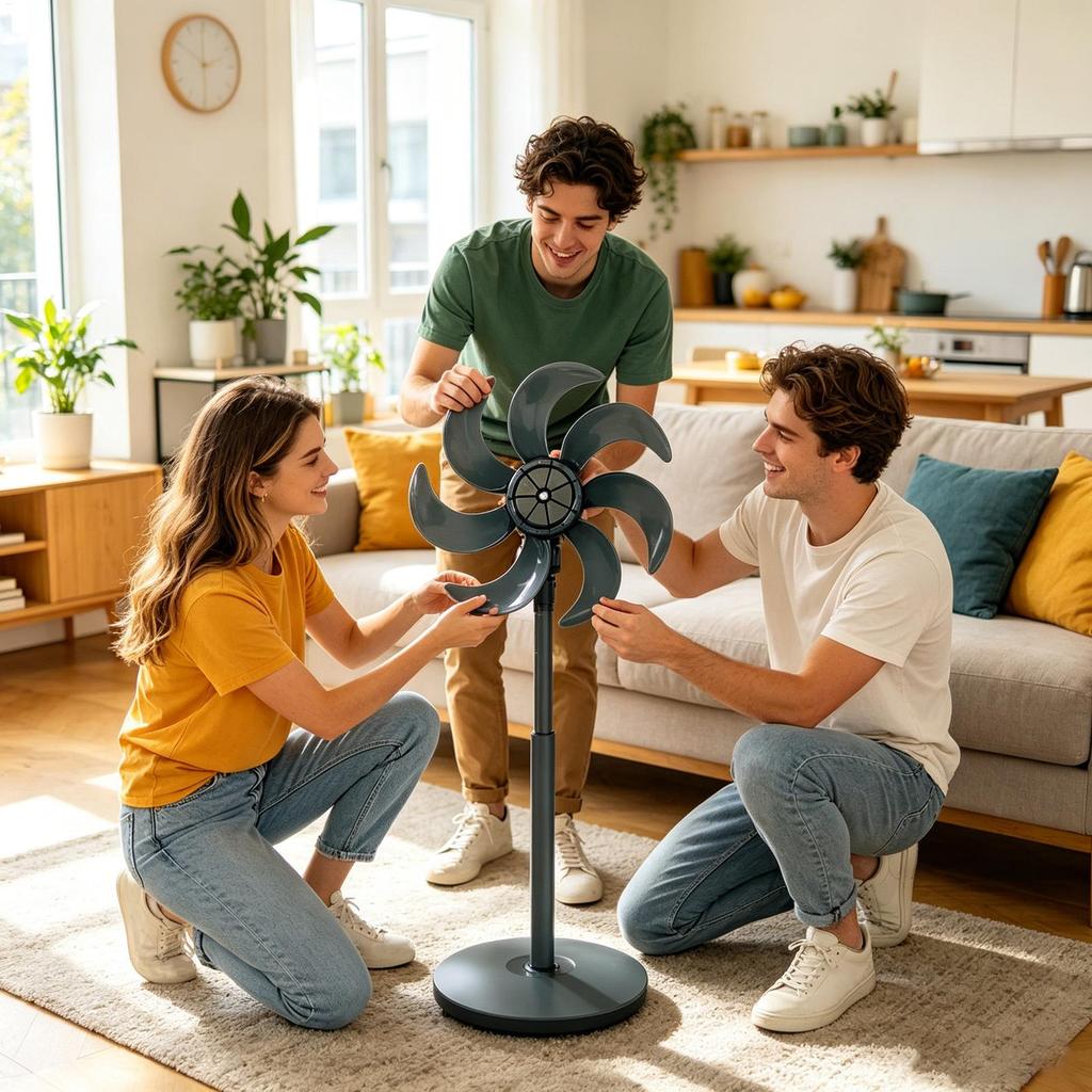 Quiet Easy Installation Standing Fan Replacement Parts Universal Fan Accessory For Home Bathroom Dorm Fan Repair Accessories