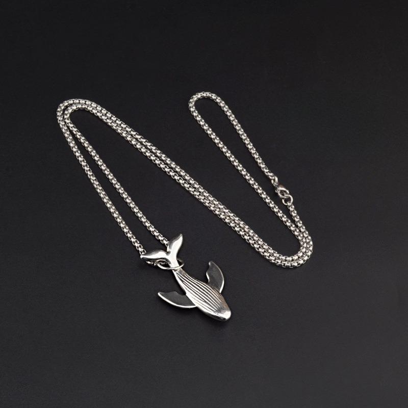 New Whale Necklace