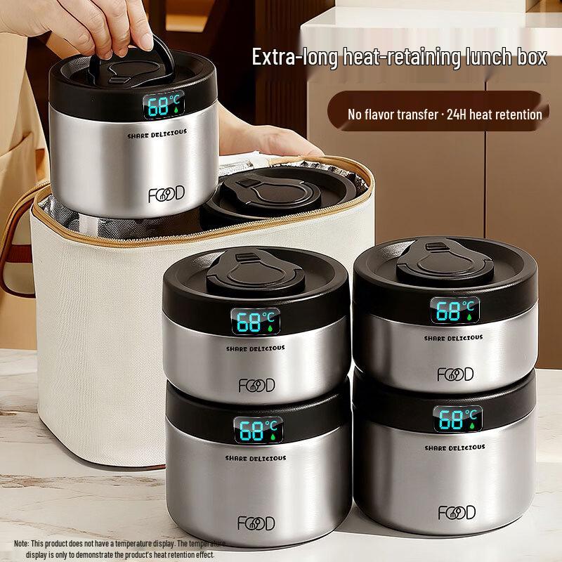 

Термоконтейнер для еды Youlunmei из нержавеющей стали с вакуумной изоляцией