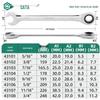 SATA 43101-43108 Zoll Zweifach verwendbarer Schnellspann-Multifunktions-Ratsche-Schraubenschlüssel