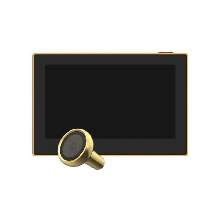 Chytrý zvonek Zlatý - EZVIZ - HP2 - 1080p - Baterie 2200mAh - Úhel záběru 146° - Displej 4,3 palce