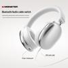 Monster AH100 Wireless Over-Ear Bluetooth Headphones, ANC Noise Cancelling, Long Battery Life, Perfect for Gaming & Sports