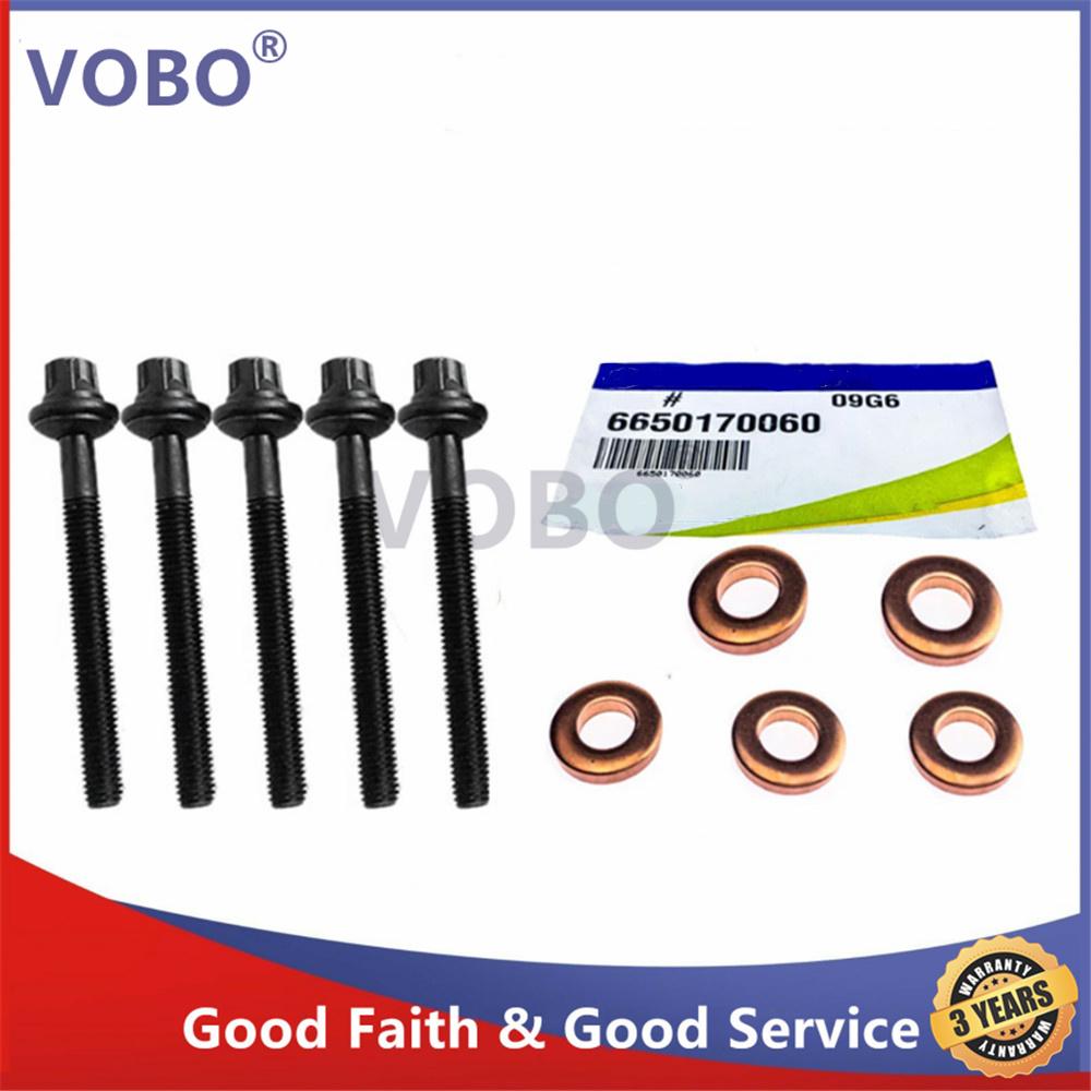 New Genuine Injector Bolts for Ssangyong Rexton Actyon Kyron Korando C 6650170060 OEM 6659901001