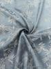 Two-Color Bamboo Leaf Jacquard Fabric for Cheongsam, Wedding Dress, Shirt, and Long Skirt
