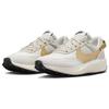 Nike  Waffle Debut Light Orewood Brown Metallic Gold Women Sneakers Cream Sail Black FD0555-100
