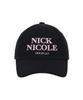 Nigaennikol Originals Nicole Ball Cap_Black Pink