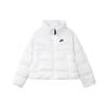 Solid Color Straight Long Sleeve Down Jacket Women Outerwear White DH4080-100