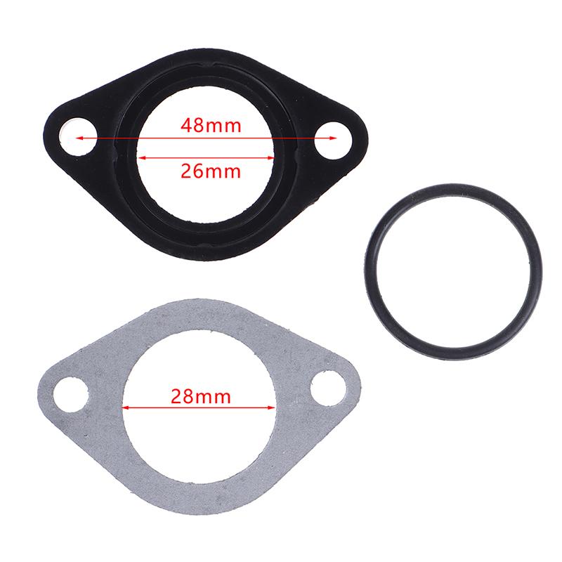 1Set 26Mm Carburetor Manifold Intake Pipe Gasket Spacer Seal For Pit Dirt Bike Atv 110-160Cc
