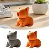 3D Printed Cat Figurine Figurine, Cute Screaming Ornament, Creative Mini Kitten Statue Decor Sculpture Desktop Decoration for Home Office Pet