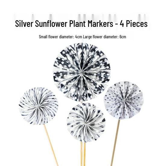 

Штампований Соняшник Топпер для Торта Вертушка для Прикраси Столу з Десертами