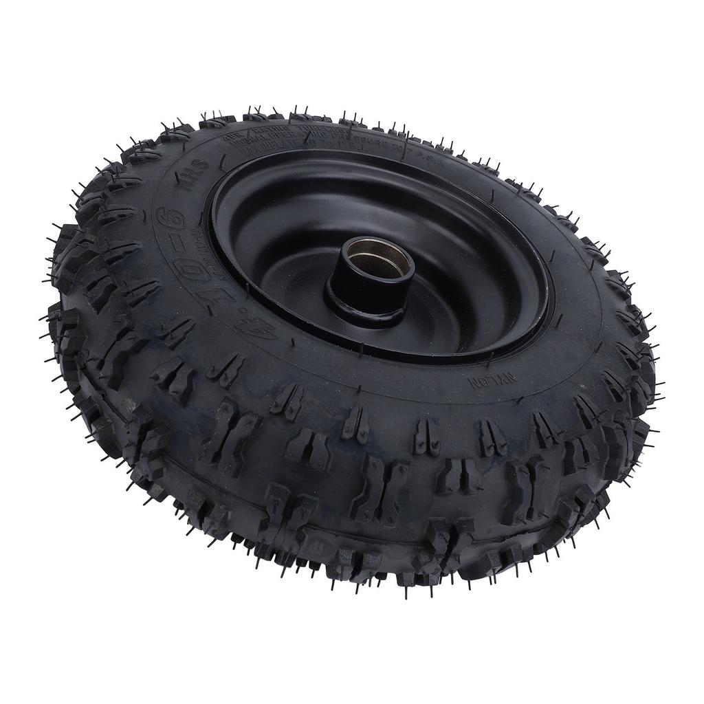 4.10?6 Tire and Wheel Assembly Anti Slip Tread Rubber for ATV Mini Bike Scooter Go Kart Lawn
