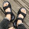 Fashion Mens Sports Sandals Outdoor Hiking Waterproof Beach Sports Mens Sandals Summer Open Toe Adjustable Open Toe Casual Mens Shoes
