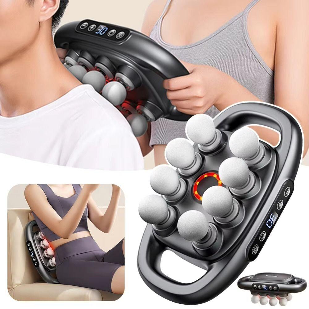 High Frequency Fascia Equipment Electric Waist Massager Body Massage Machine  for Muscle Relaxation