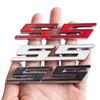 3D Metal Silver Black Red Logo SS Emblem Car Trunk Decal For Chevrolet Camaro Bumblebee SS Stikcer Accessories