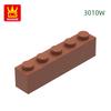 Non-Toxic 52Pcs/Lot Thick Bricks 1X5 Dots Block Moc Color Accessories Compatible With 3010W Brick Diy Children'S Toy Assembly Part
