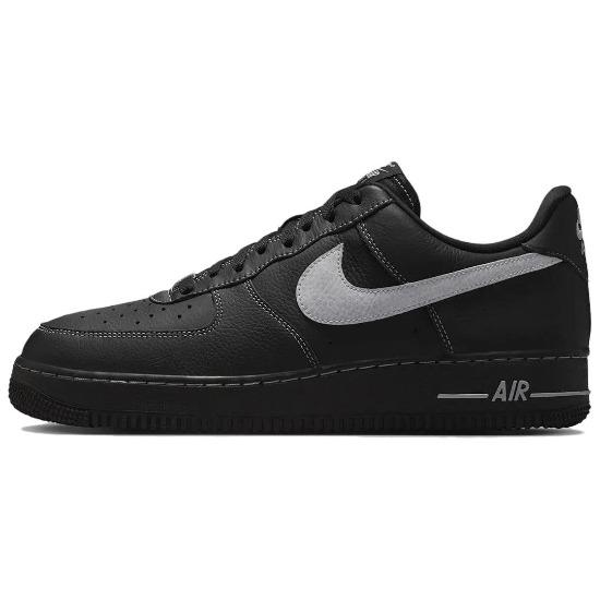 

Nike Air Force 1 Низькі Скейтбордичні Кросівки Унісекс Чорні HQ2037-006 EU 39 чорний