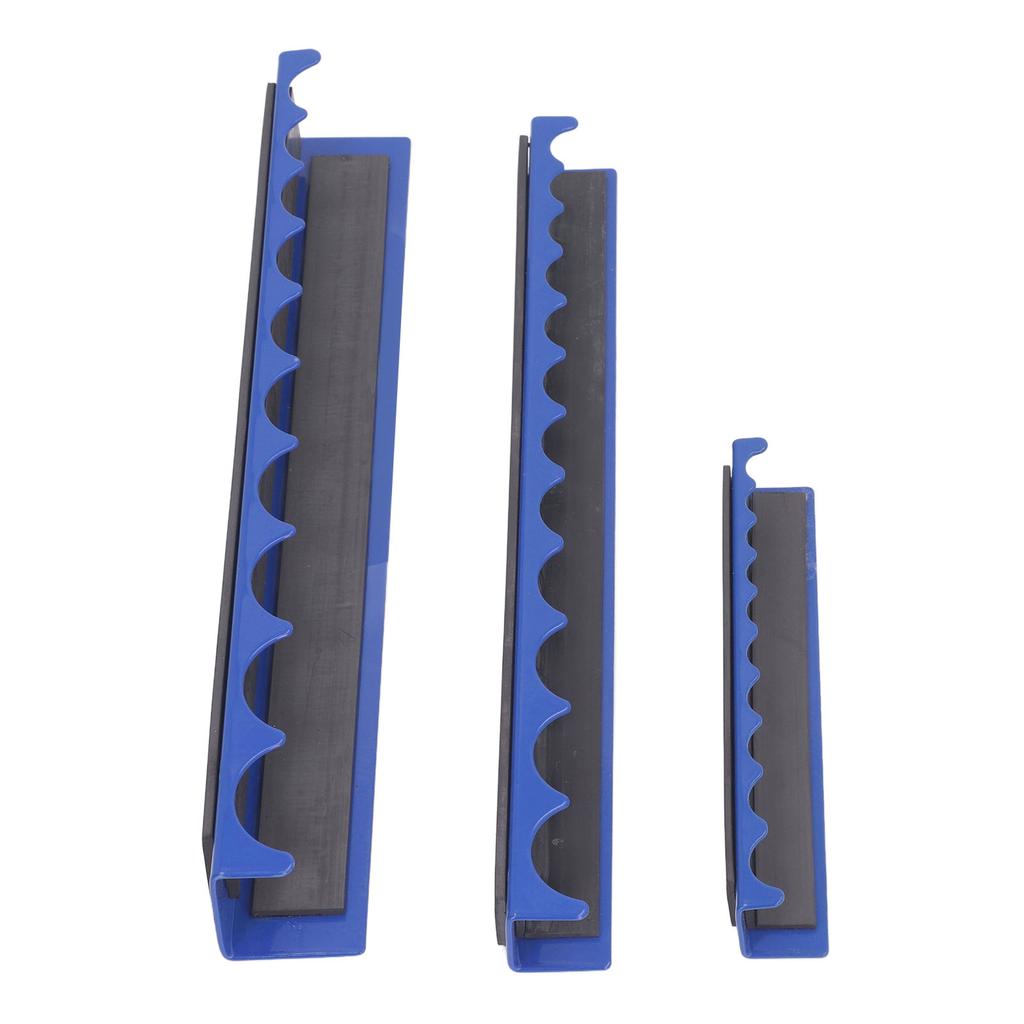 3 Pcs Magnetic Socket Organizer CR V Steel 1 2 3 8 1 4 Magnetic Socket Holder for Workshop
