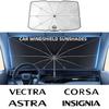 CAR WINDSHIELD SUNSHADES For Car Sun Visor Astra H J G K Insignia Corsa C D Vectra C B Meriva a Zafira Front Parasol Car