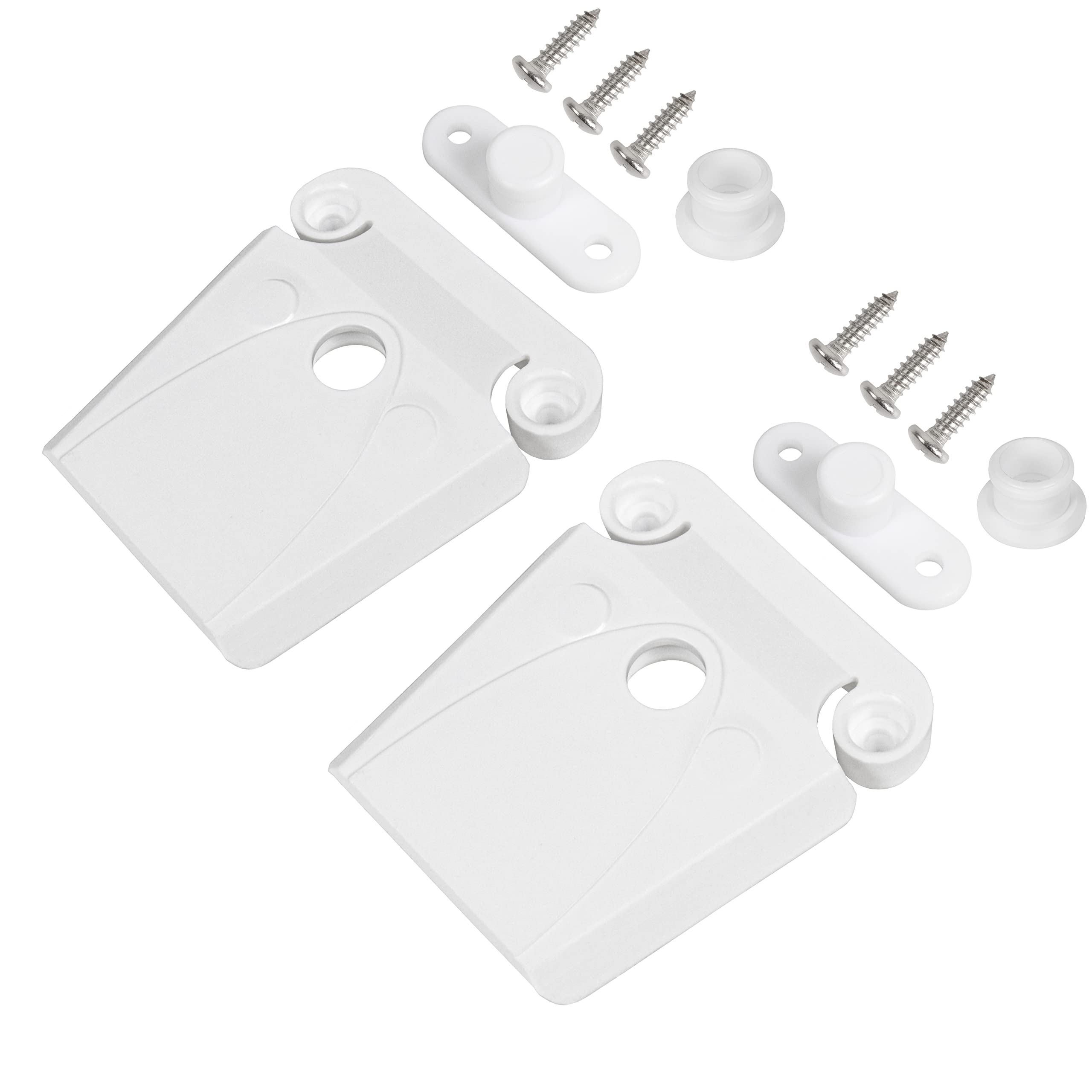 

Cooler Latch Post and Screws for Igloo Replacement Igloo Cooler High Strength Cooler Latch Cooler Plastic Latch Set Igloo Cooler Latch Replacement Kit білий