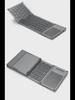 Tri-Fold Bluetooth Keyboard with Touchpad for Phones & Tablets