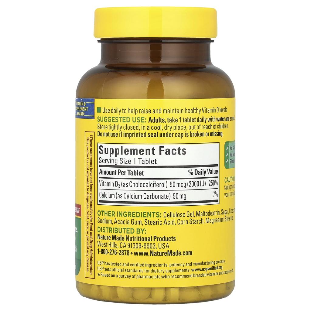 Vitamin D3, 220 Tablets