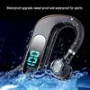 2025 Bluetooth Ear-hook Earphones: Large Battery, Super Long Life, Digital Display, for Huawei, Apple, Android