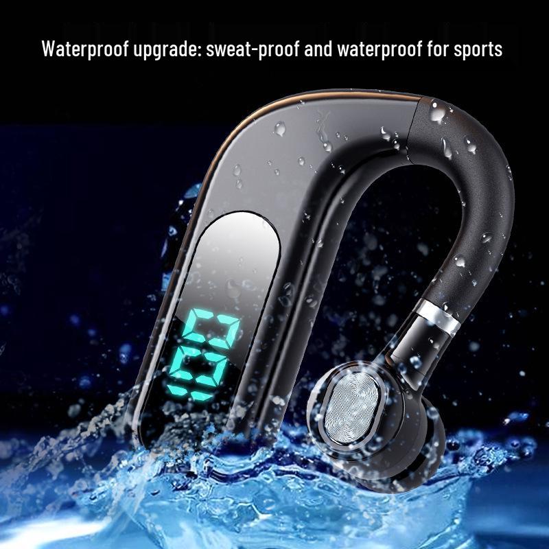 2025 Bluetooth Ear-hook Earphones: Large Battery, Super Long Life, Digital Display, for Huawei, Apple, Android