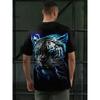 3D Printed Cool Tiger T-Shirt for Men Animal Pattern Tees Summer Street Short Sleeve Round Neck Tops Fashion T Shirts