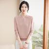 Autumn 2026 Women's Chinese-Style Knitwear: Fashionable Mother's Top and Sweater Set
