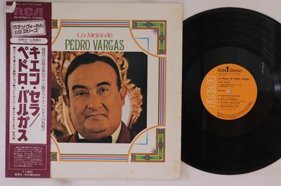 LP Record PEDRO VARGAS  Lo Mejor De Pedro Vargas RA5700 RCA Japan Obi Latin Used