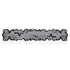 Spooky Halloween Decoration 11.8x70.9inch Black Table Runner, Water Resistant with Cobwebs and Bat Motifs for Festives Dinin