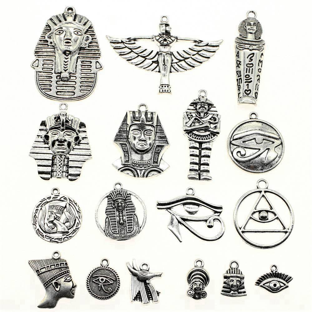 1 Set Mix Charms Culture Pendants For Gothic Halloween Jewelry Bulk